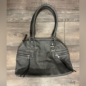 Gray Handbag
